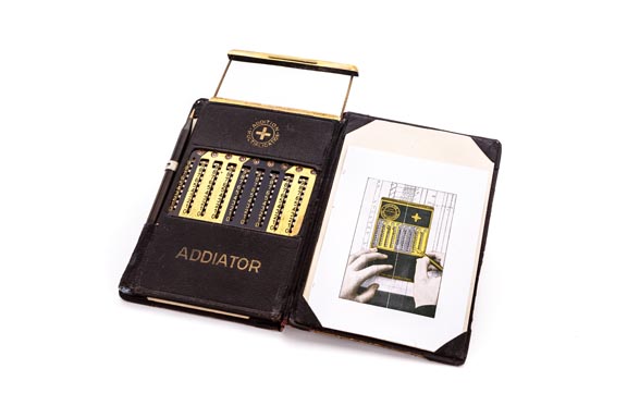 Ábaco de ranuras ARITMÓGRAFO ADDIATOR