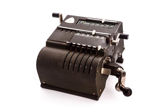 Calculadora mecánica BRUNSVIGA 10