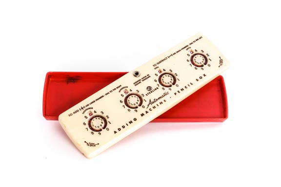 Calculadora educativa Automatic Sterling pencil box