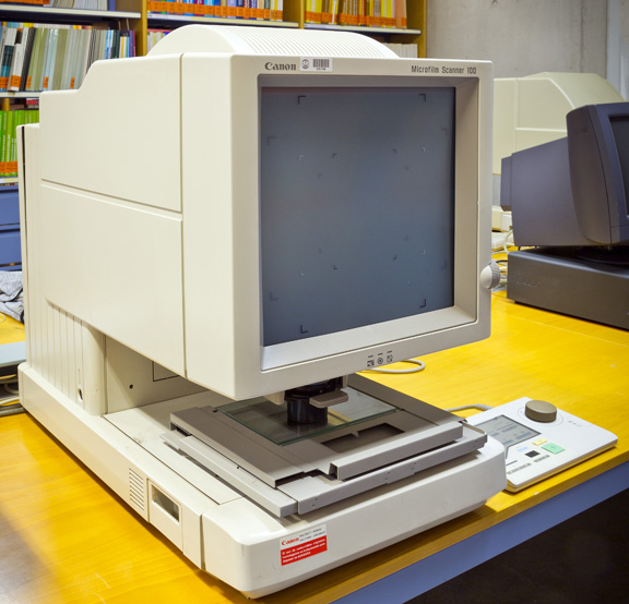Canon MS 100 Microfilm Scanner