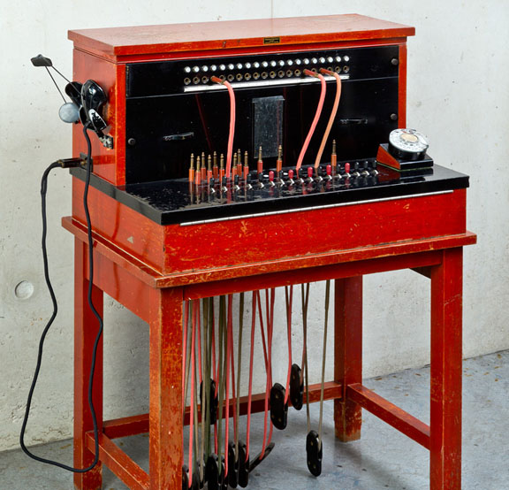 Central telefónica Standard Eléctrica Modelo 5581