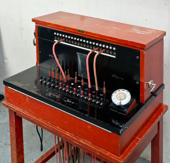 Central telefónica Standard Eléctrica Modelo 5581